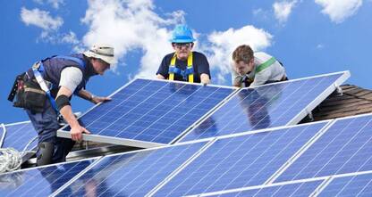 Mantenimiento de los paneles solares