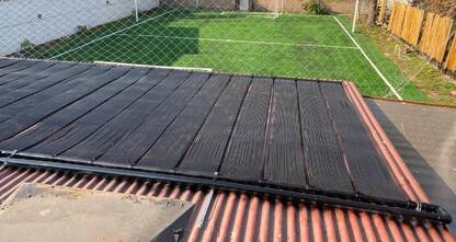 Sistema de climatización solar colocado en Lomas de Zamora